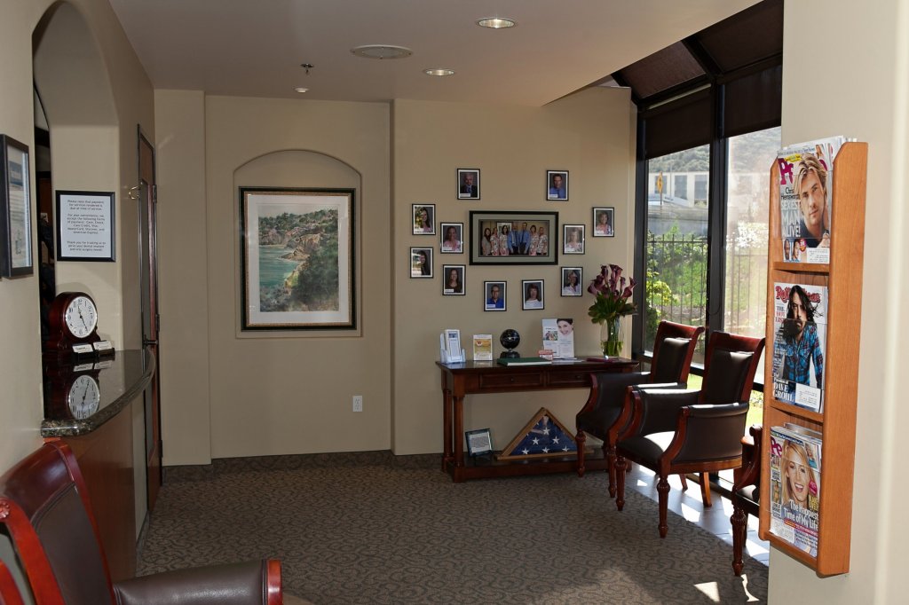 Reception area